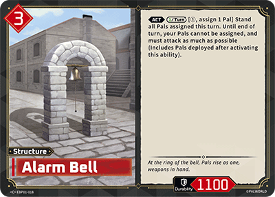 Palworld TCG - Alarm Bell [EBP01-018C]