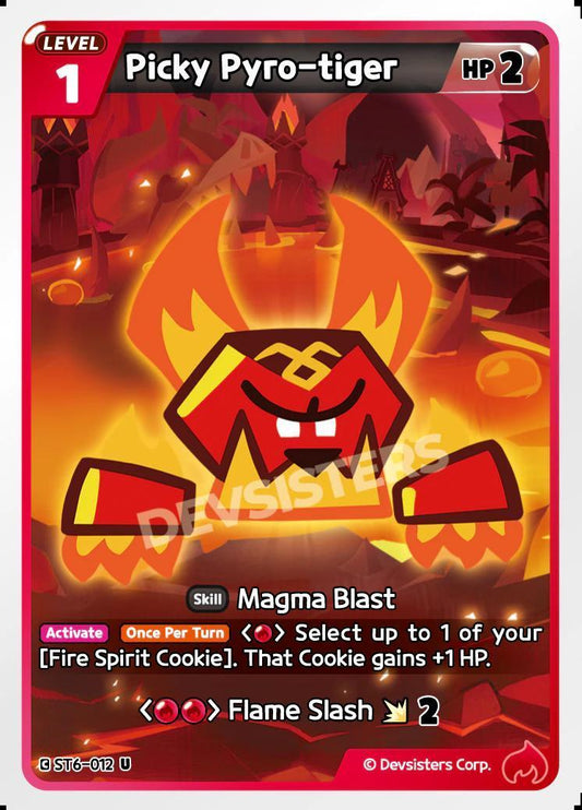 CookieRun TCG - Picky Pyro-tiger [ST6-012 U]