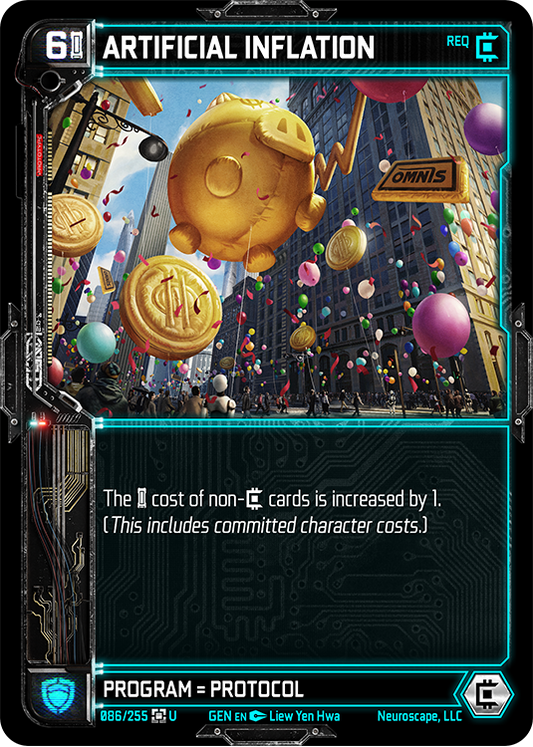 Neuroscape TCG - Artificial Inflation GEN-086