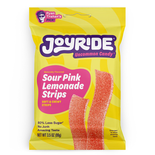 Joyride: Sour Pink Lemonade Strips (3.5oz)