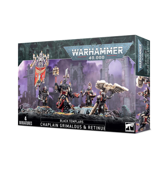 Warhammer 40,000 - Black Templars: Grimaldus & Retinue