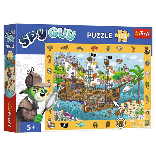 Trefl - Spy Guy: Pirate Ship Puzzle (100 Piece)