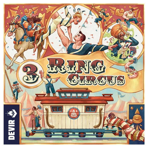 3 Ring Circus (Devir) - The Feisty Goblin Gamehouse -