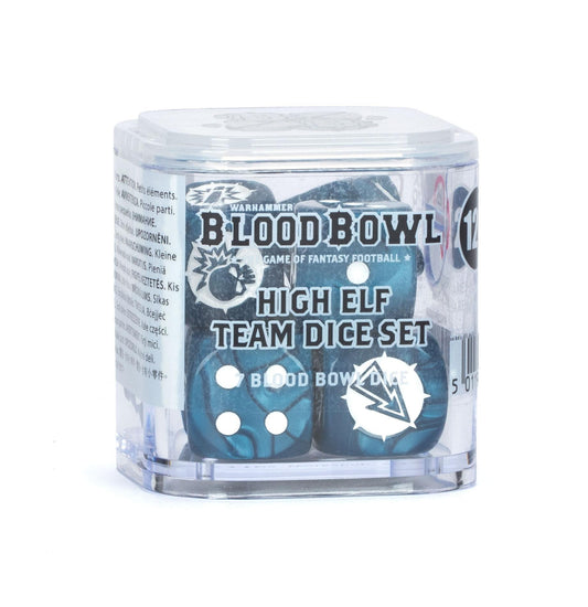 Warhammer Blood Bowl - Dice: High Elf Team