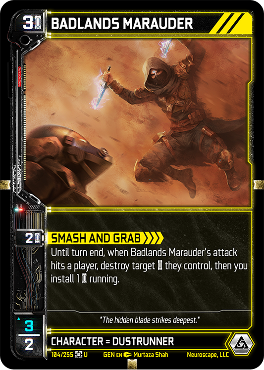 Neuroscape TCG - Badlands Marauder GEN-104