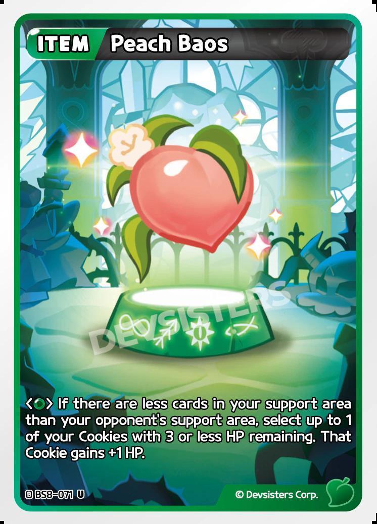 CookieRun TCG - Peach Baos [BS8-071 U]