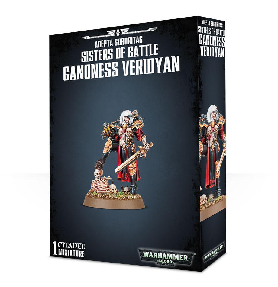 Warhammer 40,000 - Adepta Sororitas - Sisters of Battle Canoness Veridyan