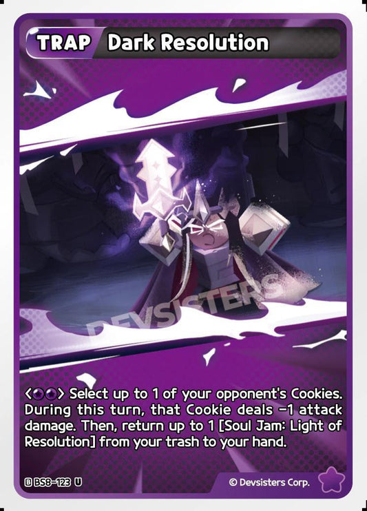 CookieRun TCG - Dark Resolution [BS8-123 U]