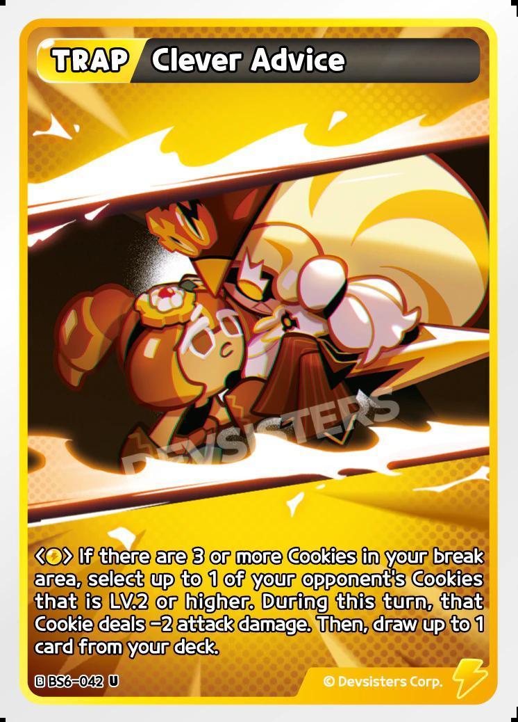 CookieRun TCG - Clever Advice [BS6-042 U]