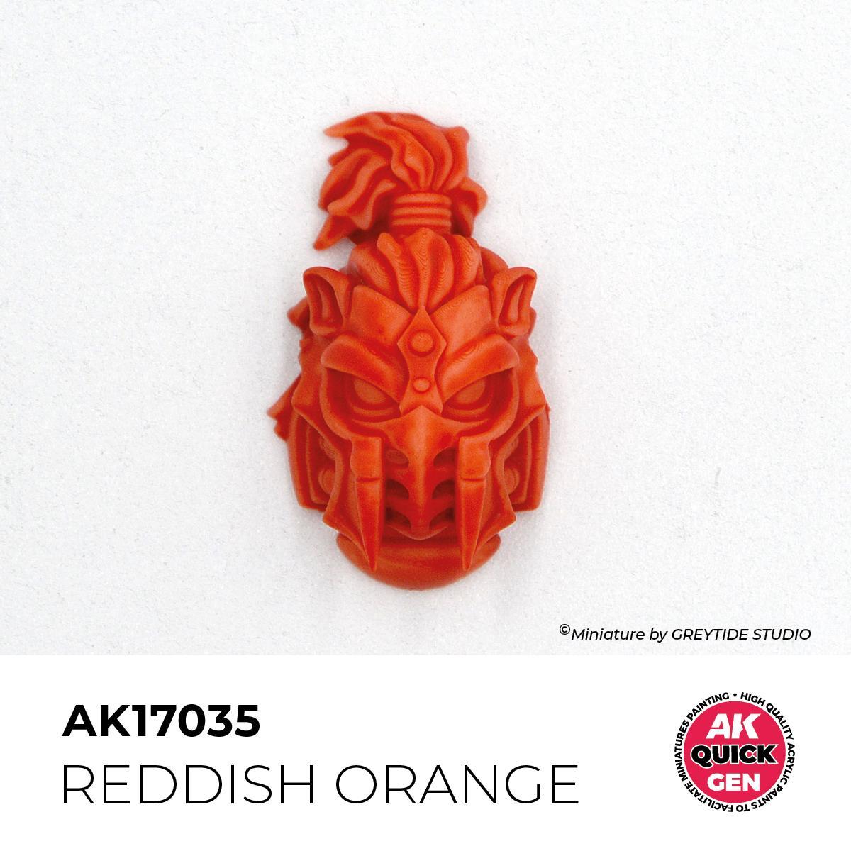 AK Interactive - Quick Gen: Reddish Orange (18 ml)