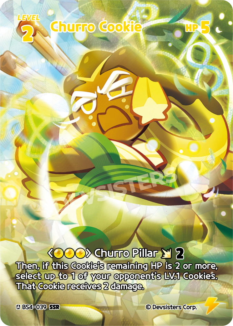 CookieRun TCG - Churro Cookie [BS4-039 SSR]