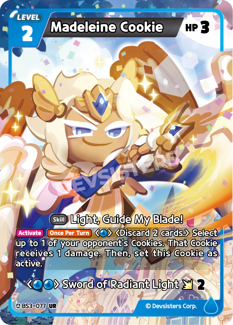 CookieRun TCG - Madeleine Cookie [BS3-077 UR]