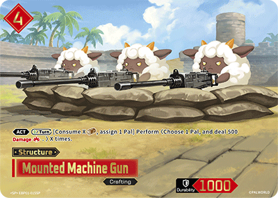 Palworld TCG - Mounted Machine Gun [EBP01-015SP]