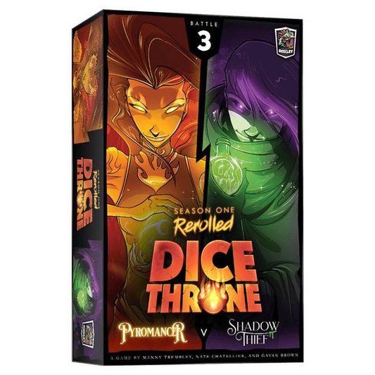 Dice Throne: Season 1 Rerolled - Box 3 - Pyromancer vs. Shadow Thief