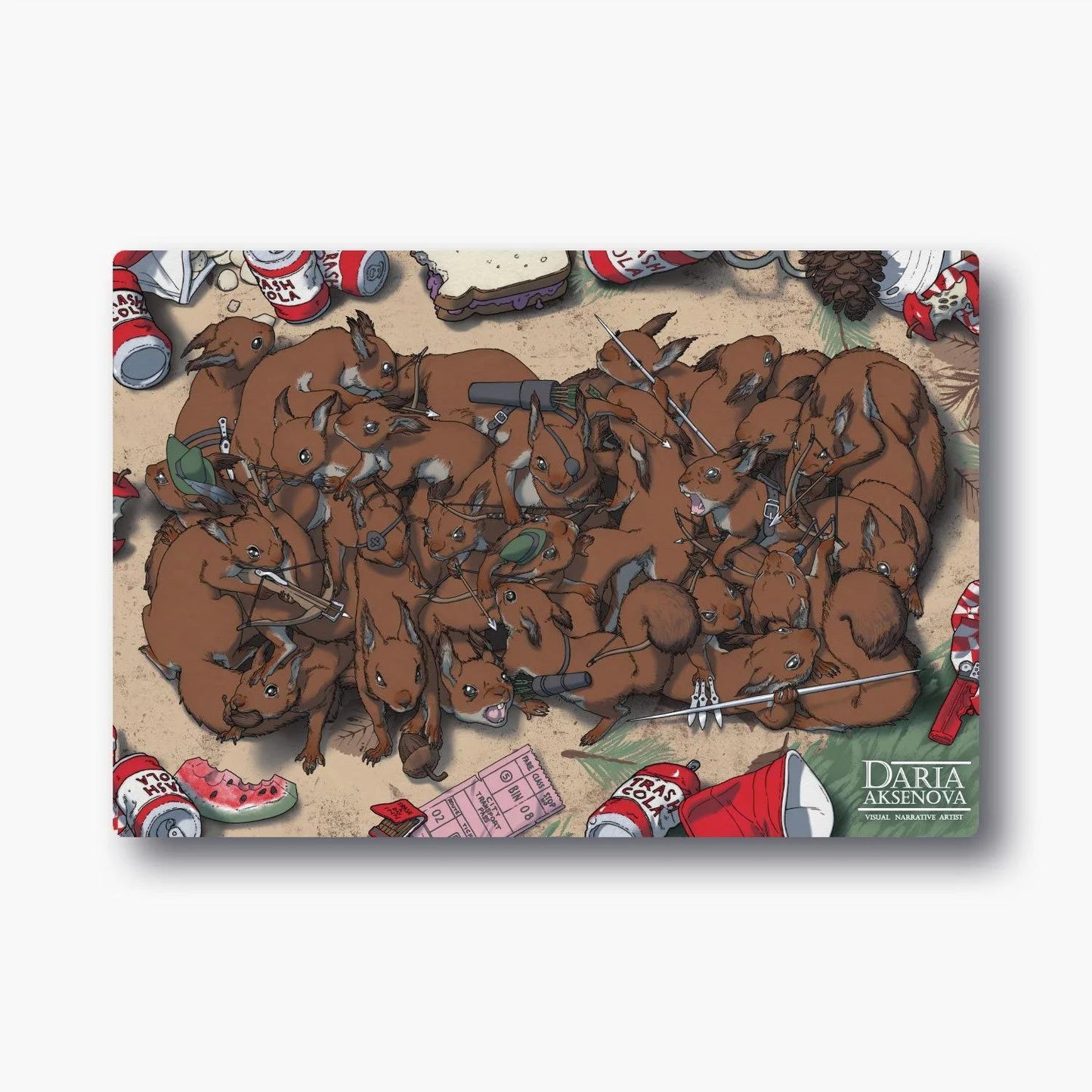 World of Trash - Playmat