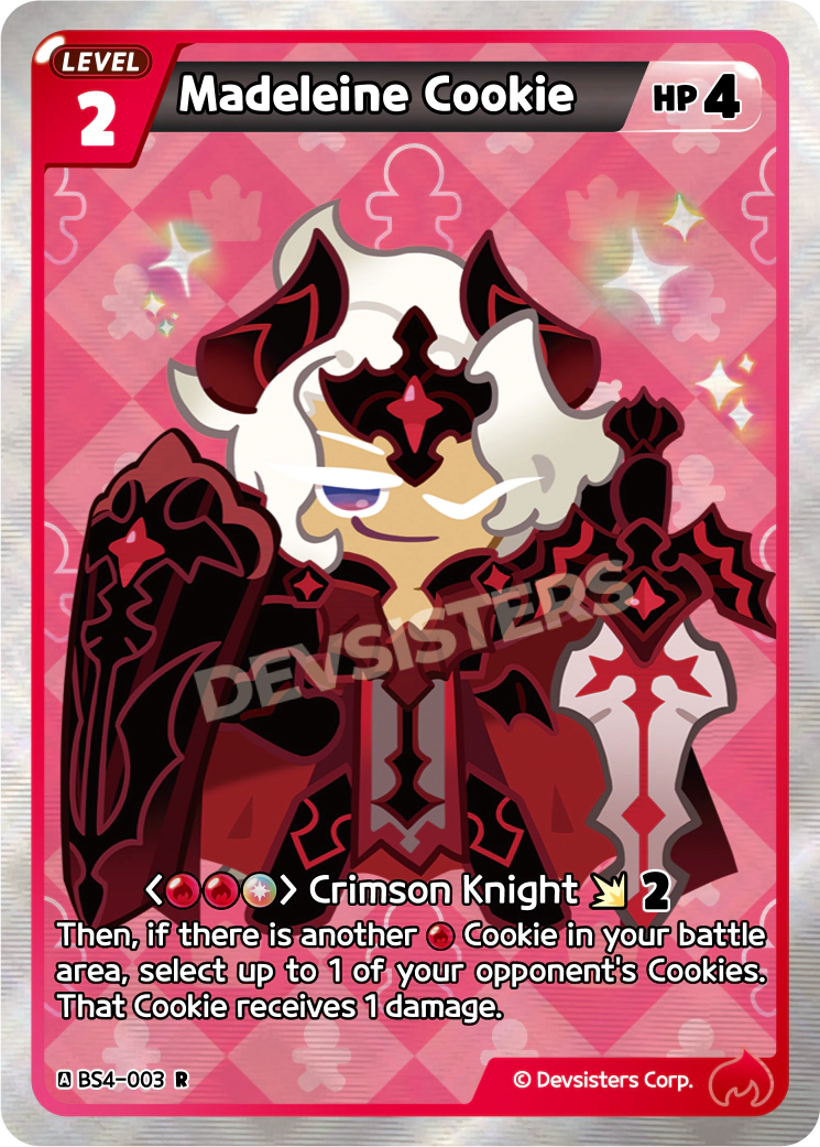 CookieRun TCG - Madeleine Cookie [BS4-003 R]