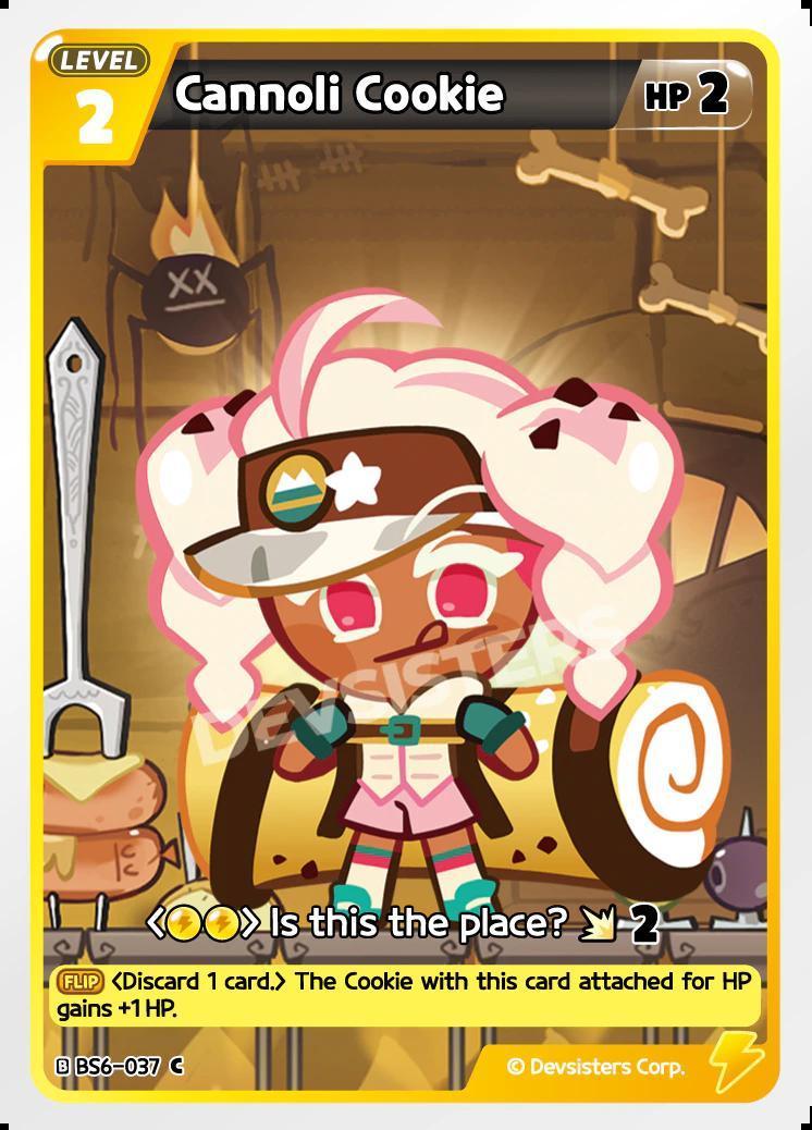 CookieRun TCG - Cannoli Cookie [BS6-037 C]