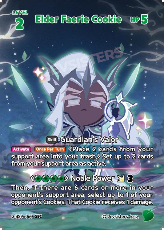CookieRun TCG - Elder Faerie Cookie [BS9-060 SEC]