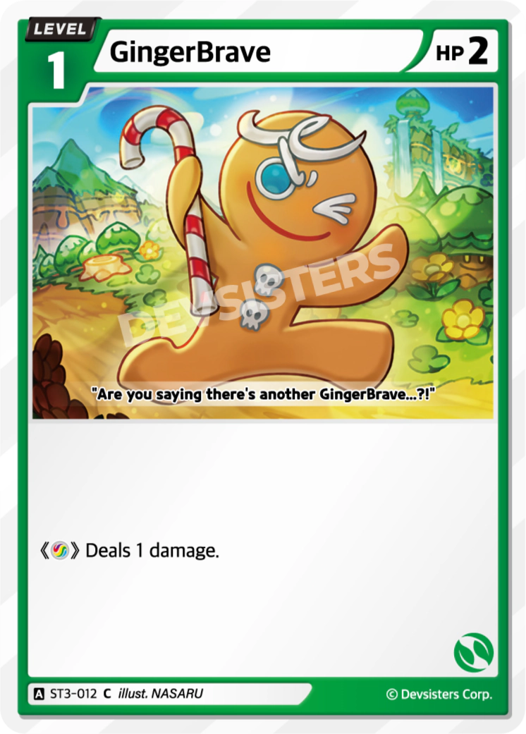 CookieRun TCG - GingerBrave [ST3-012 C]