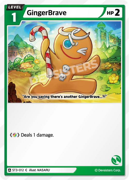 CookieRun TCG - GingerBrave [ST3-012 C]