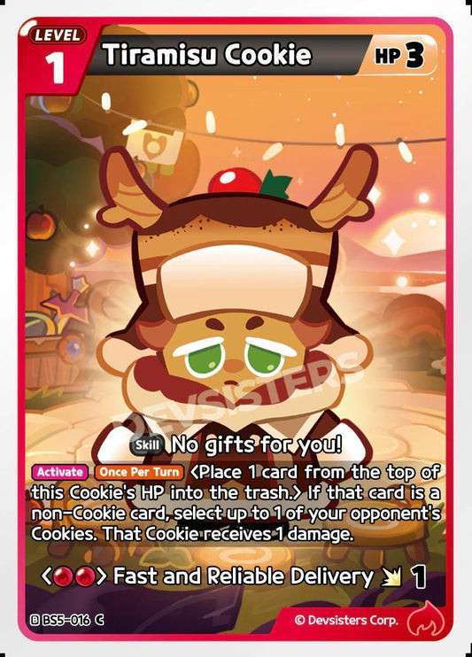 CookieRun TCG - Tiramisu Cookie [BS5-016 C]