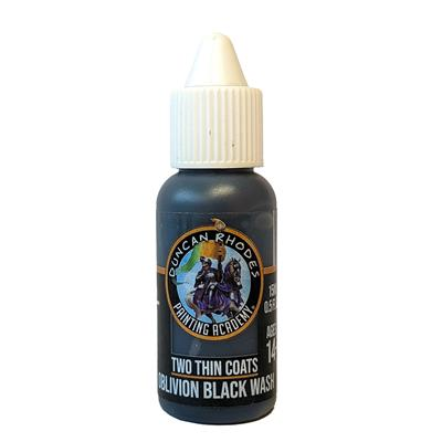 Two Thin Coats - Oblivion Black Wash (15ml)