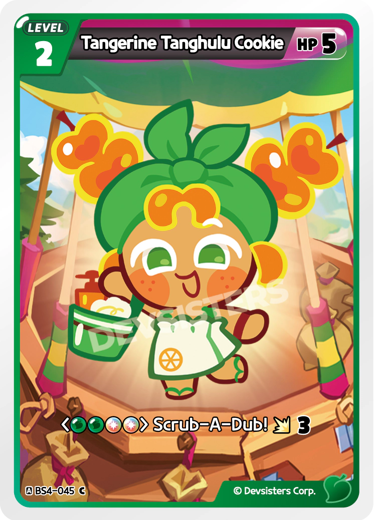 CookieRun TCG - Tangerine Tanghulu Cookie [BS4-045 C]