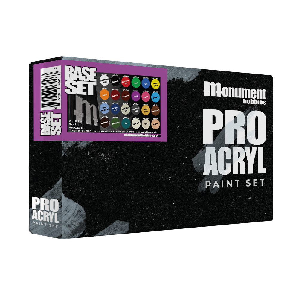 Monument Hobbies - Pro Acryl Base Set