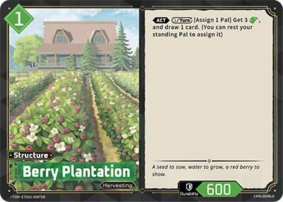 Palworld TCG - Berry Plantation [ETD02-008TSR]