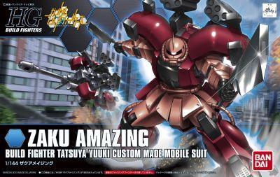 Bandai HGBF #002 1/144 MS-06R-AB Zaku Amazing "Gundam Build Fighters"
