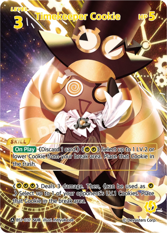 CookieRun TCG - Timekeeper Cookie [BS1‑037 SUR]