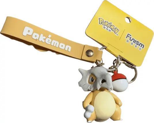 Pokemon Funism Cubone Keychain with Pokeball