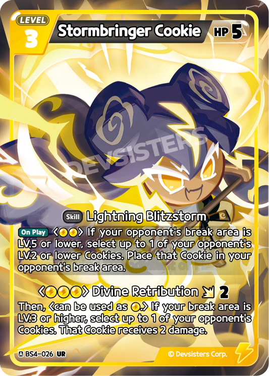CookieRun TCG - Stormbringer Cookie [BS4-026 SUR]