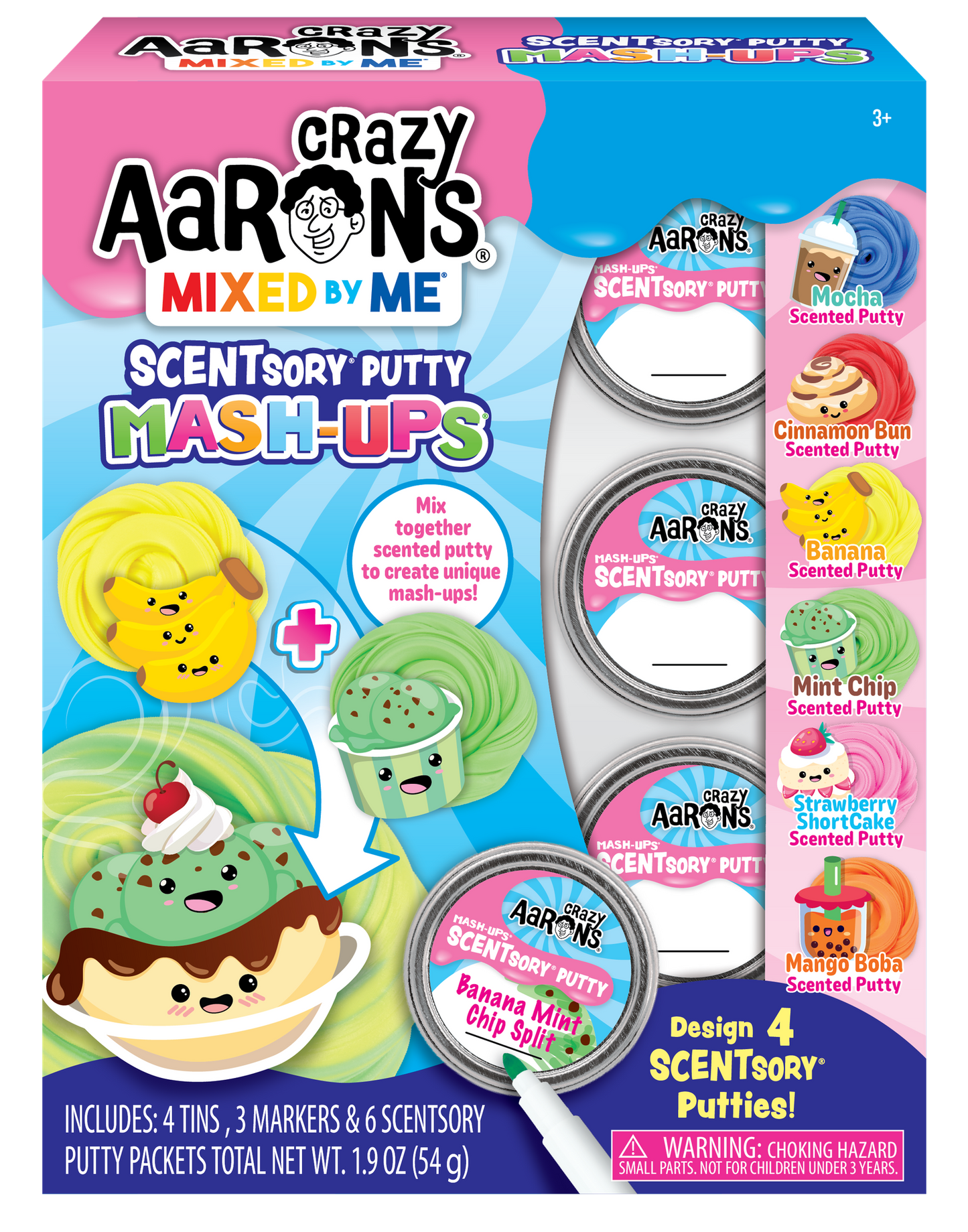 Crazy Aaron's: Mash Ups - SCENTsory Putty Mixed By Me Kit