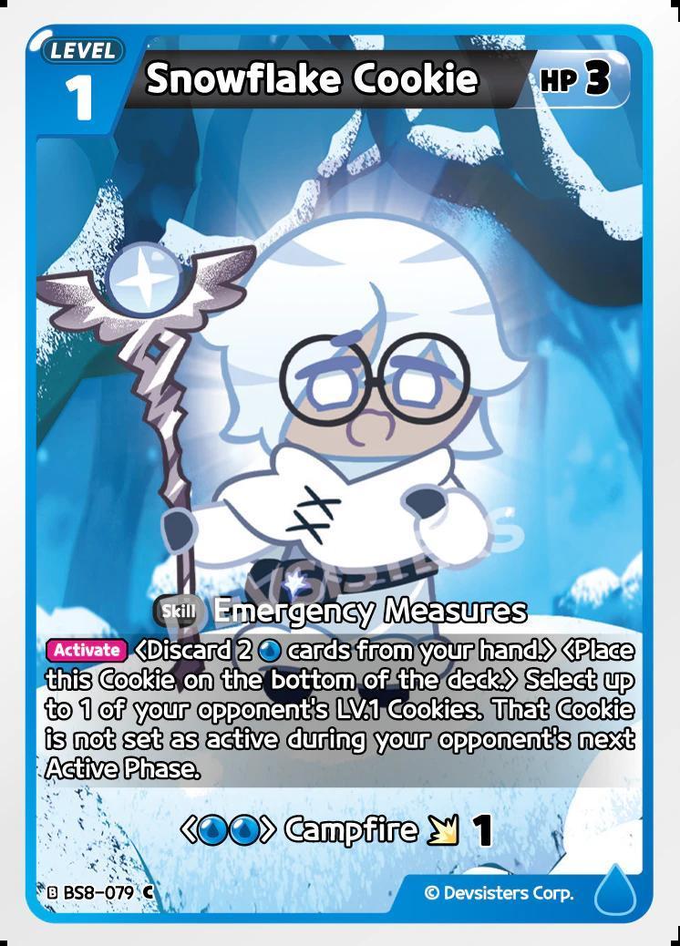 CookieRun TCG - Snowflake Cookie [BS8-079 C]