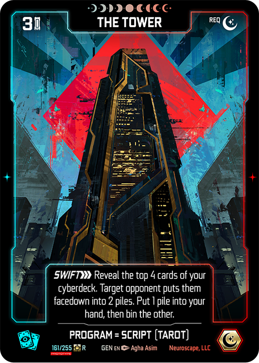 Neuroscape TCG - The Tower GEN-161 Foil