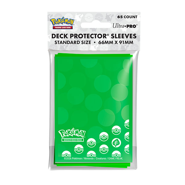 Deck Protectors: Pokemon - Energy - Grass Type (65ct.)