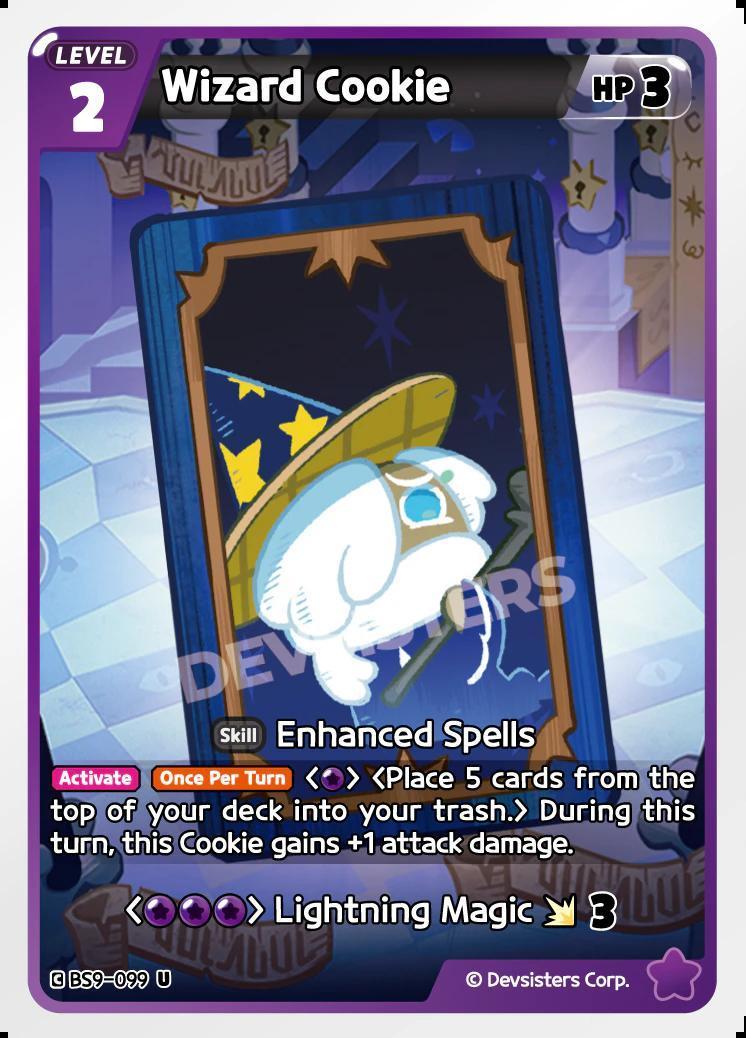 CookieRun TCG - Wizard Cookie [BS9-099 U]