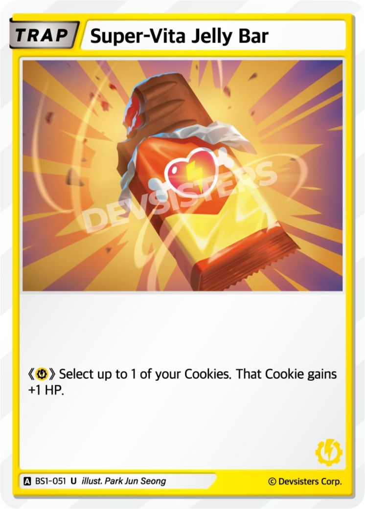 CookieRun TCG - Super‑Vita Jelly Bar [BS1‑051 U]