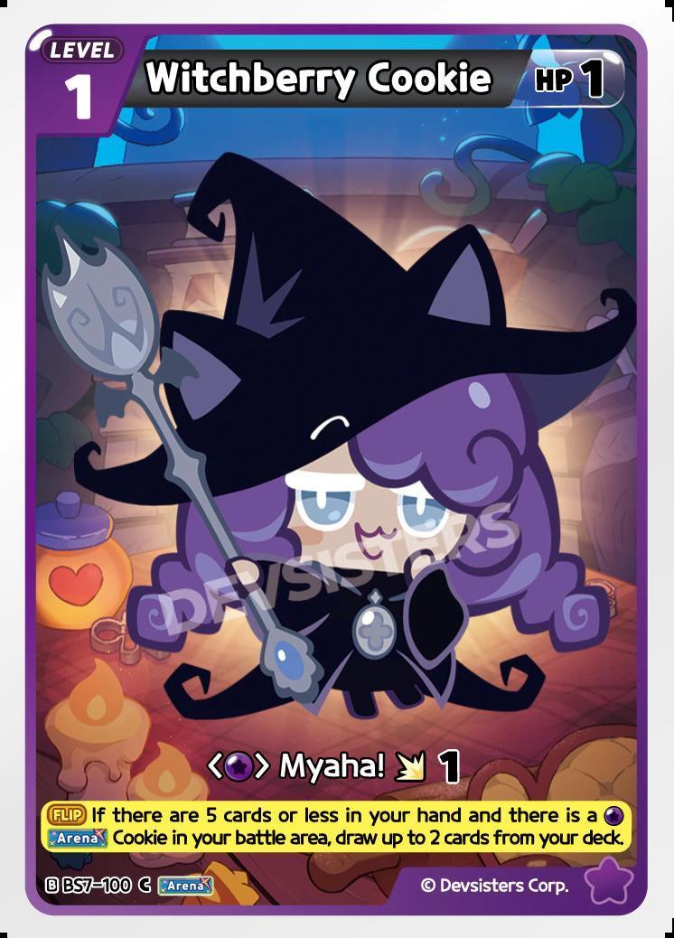 CookieRun TCG - Witchberry Cookie [BS7-100 C]