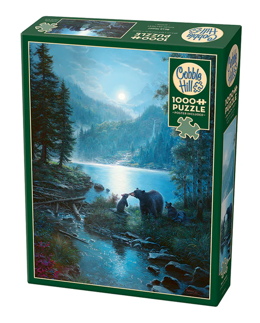 Cobble Hill - Bear Night Puzzle (1000 Piece)