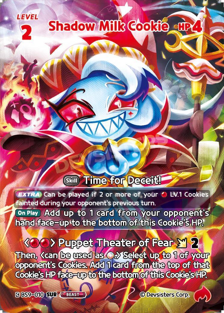 CookieRun TCG - Shadow Milk Cookie [BS9-010 SUR]