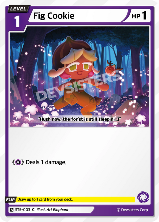 CookieRun TCG - Fig Cookie [ST5-003 C]