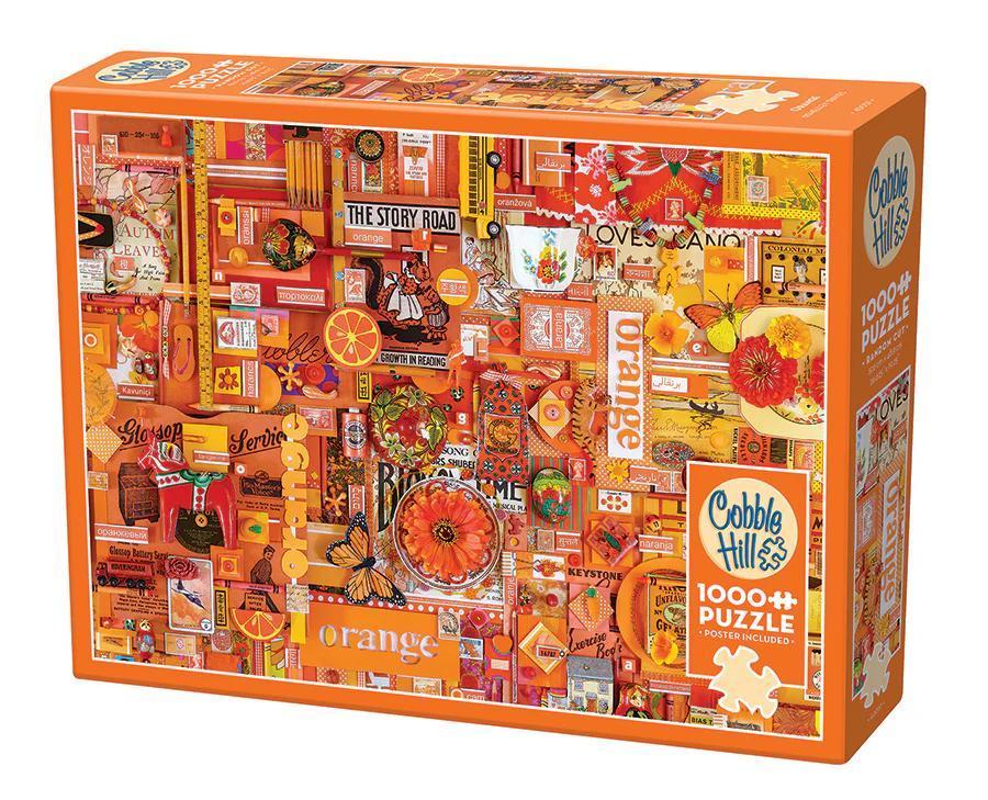 Cobble Hill Puzzles - Orange | 1000 Piece