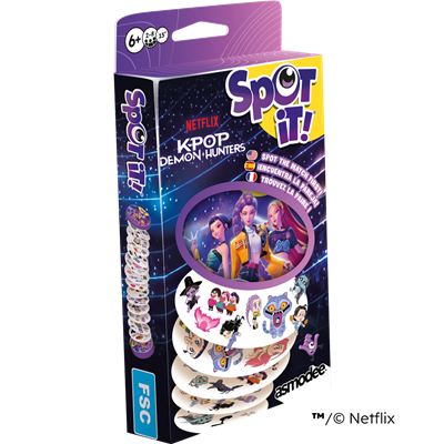 Spot It! K-Pop Demon Hunters (Eco Blister)