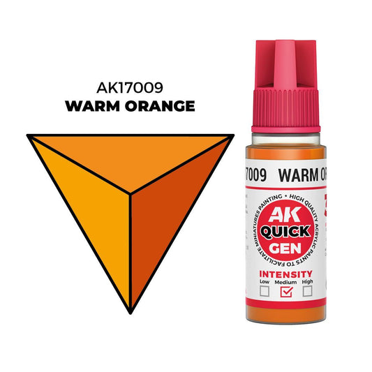 AK Interactive - Quick Gen: Warm Orange (18 ml)