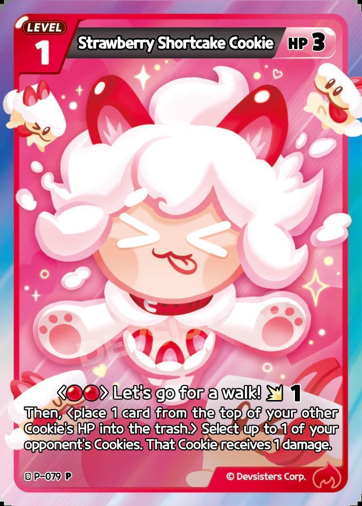 CookieRun TCG - Strawberry Shortcake Cookie [P-079]