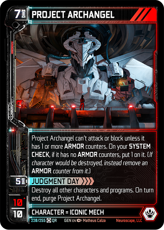 Neuroscape TCG - Project Archangel GEN-220