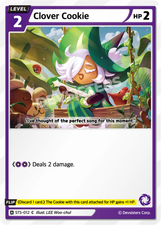 CookieRun TCG - Clover Cookie [ST5-012 C]