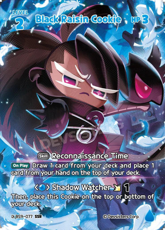 CookieRun TCG - Black Raisin Cookie [BS9-077 SSR]